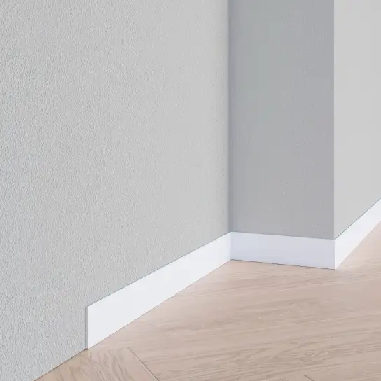 Koopje Aluminium strip wit (RAL9010) - Aluminium bewerkt - 2,5 x 60 mm